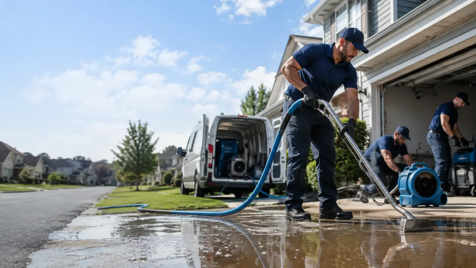 Flood Damage Restoration in Belvue, KS